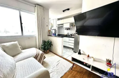 Apartamento com 2 dormitórios à venda, 44 m² por r$ 330.000,00 - tatuapé - são paulo/sp