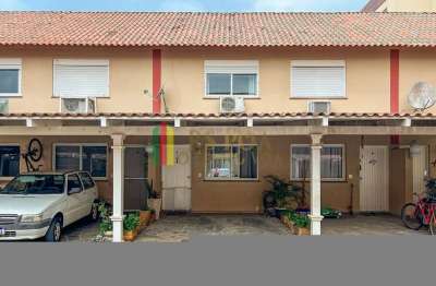 Casa em condomínio fechado com 2 quartos à venda na rua treze de maio, 660, rio branco, canoas por r$ 313.079