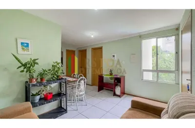 Apartamento com 2 quartos à venda na rua são guilherme, 220, partenon, porto alegre por r$ 155.000