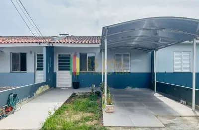 Casa em condomínio fechado com 2 quartos à venda na rua roberto francisco behrens, 200, mato grande, canoas por r$ 259.900