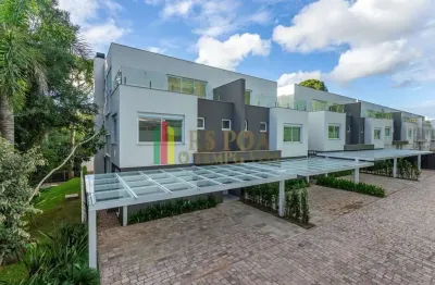 Casa em condomínio fechado com 3 quartos à venda na rua doutor ney de castilhos ferreira, 300, pedra redonda, porto alegre por r$ 2.750.000