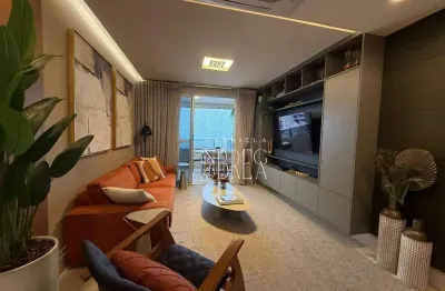 Apartamento com vista definitiva para o mar no coração de tambau, todo projetado, 107m2, prédio com excelente área de lazer - r$ 1.300.000,00