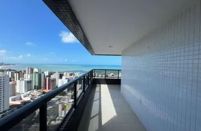 Cobertura duplex para venda em joão pessoa, manaíra, 5 dormitórios, 4 suítes, 6 banheiros, 3 vagas