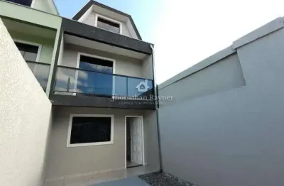 Casa com 3 quartos à venda no sítio cercado, curitiba , 101 m2 por r$ 410.000