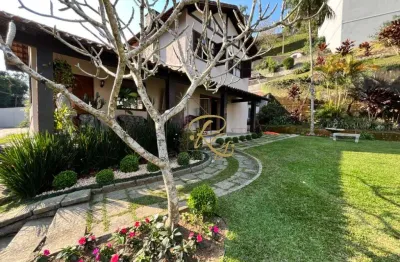 Casa com 4 quartos à venda na rua oscar josé da silva, 20, panorama, teresópolis, 370 m2 por r$ 1.450.000