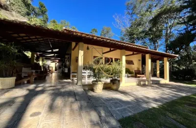 Casa em condomínio fechado com 3 quartos à venda na estrada rj-130, s/n, vargem grande, teresópolis, 340 m2 por r$ 1.350.000