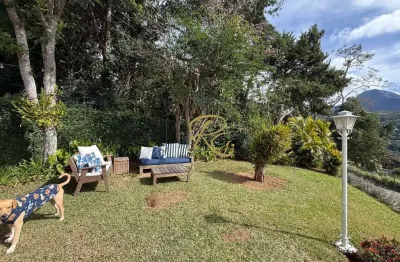 Casa em condomínio fechado com 5 quartos à venda na estrada dos periquitos, 184, parque do imbui, teresópolis, 159 m2 por r$ 1.200.000