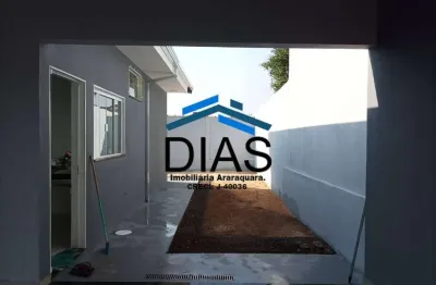 Jardim tamoio casa nova com dois dormitórios, suite
