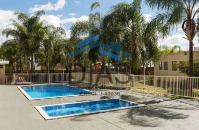 Allure resort térreo dois dormitórios moveis planejados lazer completo