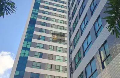 Flat mobiliado para alugar no beach class jaqueira com 1 quarto, 35m²