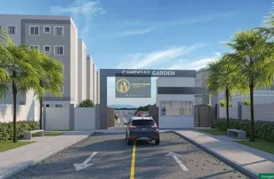 Apartamento à venda, no candeias garden,  em jaboatão dos guararapes, candeias, com 2 quartos, 40m²