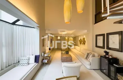 Apartamento mobiliado com 4 suítes à venda na alameda das rosas - setor oeste.