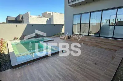 Casa em condomínio fechado com 4 quartos à venda na Rua dos Jacarandas, sn, Jardins Bolonha, Senador Canedo