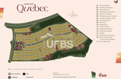 Terreno à venda na Rua Qb-03, s/n, Jardins Quebec, Senador Canedo