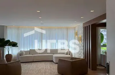 Apartamento no giardino com 299 m², 3 suítes e 4 vagas de garagem no coração do setor marista