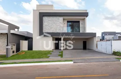 Sobrado novo de alto padrão à venda – 312 m² no portal do sol garden, goiânia