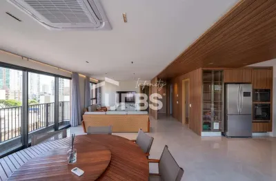 Apartamento semi mobiliado no vero home - st.marista - 166 metros