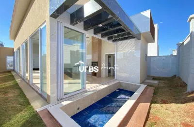 Casa em condomínio fechado com 3 quartos à venda na Alameda Holanda, S/N, Terras Alpha Residencial 1, Senador Canedo