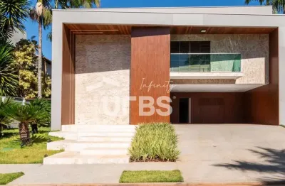 Casa em condomínio fechado com 5 quartos à venda na Rua Amaralina, Residencial Alphaville Flamboyant, Goiânia