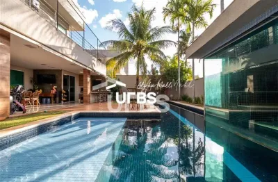 Casa em condomínio fechado com 4 quartos à venda na Rua Cedroarana, Residencial Alphaville Flamboyant, Goiânia