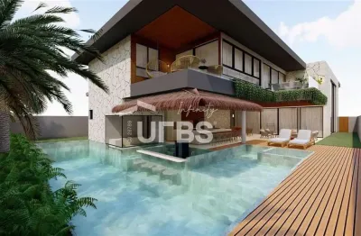 Casa em condomínio fechado com 4 quartos à venda na Rua Carina, Residencial Alphaville Flamboyant, Goiânia