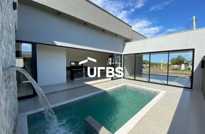 Casa em condomínio fechado com 3 quartos à venda na Alameda Holanda, Terras Alpha Residencial 1, Senador Canedo