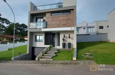 Casa com 4 suítes à venda, 293 m² por r$ 2.500.000 - santa cândida - curitiba/pr
