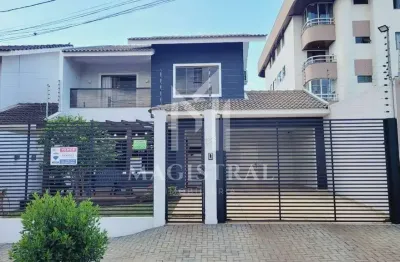 Sobrado exclusivo à venda em Cascavel – Bairro Country, 3 dormitórios, 4 vagas