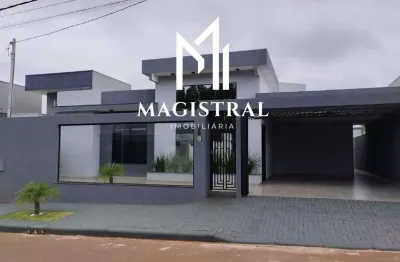 Casa à venda em cascavel - recanto tropical (180 m² de área interna, 301 m² de terreno)
