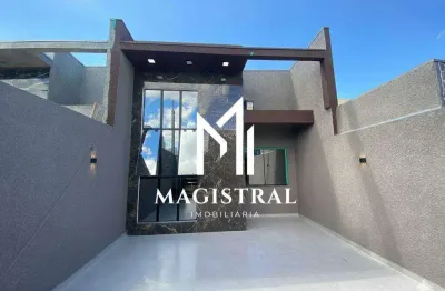 Casa à venda em cascavel – bairro positano, 60m² (internos) em terreno de 100m²