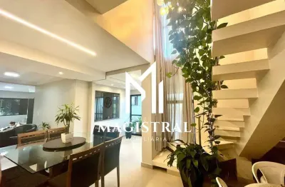 Sobrado a venda de porteira fechada no bairro pacaembu em cascavel pr.