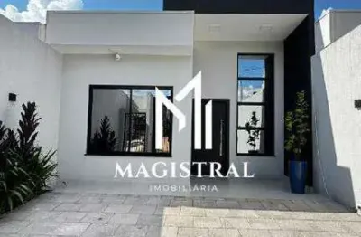 Casa moderna com pé direito alto e área gourmet – r$ 600.000,00