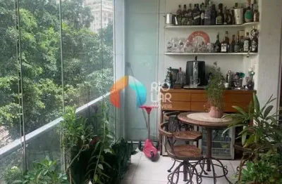 Apartamento à venda, 4 quartos , 2 suites, 3 vagas de garagem. cosme velho, rio de janeiro, rj