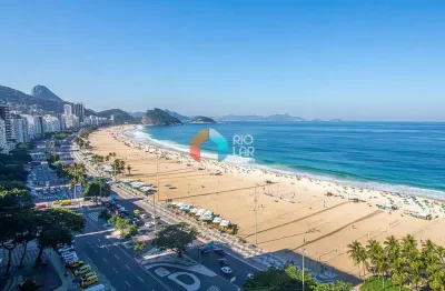 Cobertura à venda em copacabana, varanda, salão ambientes, 4 suítes, dependência completa, vaga,  r