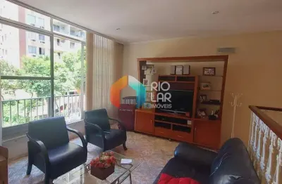Apartamento duplex, 207m², 3 suítes, com terraço e vaga de garagem à venda, tijuca, rio de janeiro,