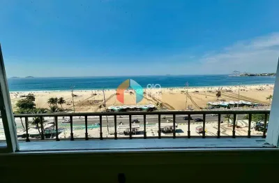 Apartamento vista mar andar alto à venda, copacabana, rio de janeiro, rj