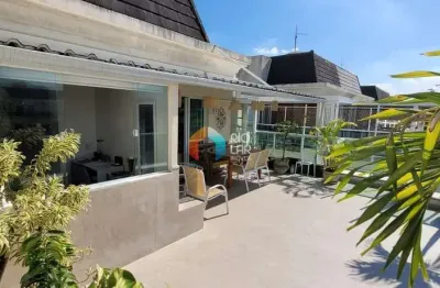 Cobertura  à venda, barra da tijuca, 200m², 3 quartos, 1 suíte, 3 vagas, rio de janeiro, rj