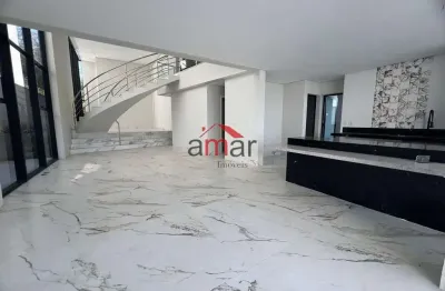 Casa em condomínio fechado com 4 quartos à venda no portal do sol, contagem  por r$ 3.800.000