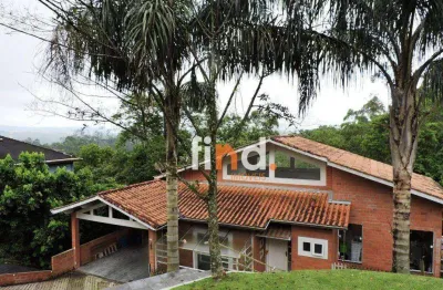 Casa com 4 dormitórios (1suíte) à venda, 205 m² por r$ 1.150.000 - granja viana – parque das artes - embu das artes/sp