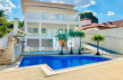 Casa com 5 dormitórios (suítes) à venda, 701 m² por r$ 3.200.000 - são paulo ll - granja viana - cotia/sp
