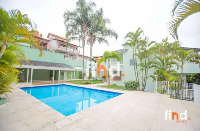 Casa com 4 dormitórios à venda, 450 m² por r$ 2.150.000,00 - são paulo ii - cotia/sp