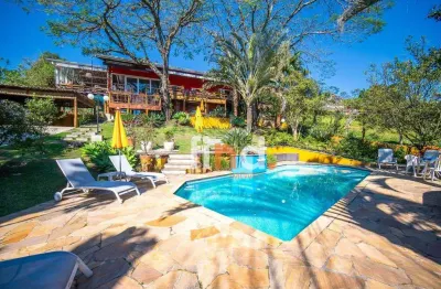 Casa com 4 dormitórios para alugar, 536 m² por r$ 22.536,00/mês - granja viana ii gleba 4 e 5 - cotia/sp