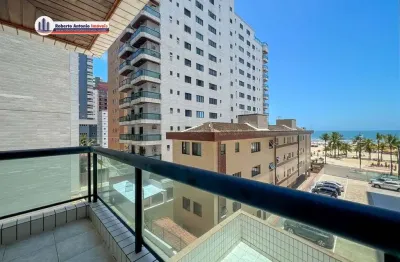 Apartamento com 2 quartos à venda no canto do forte, praia grande , 83 m2 por r$ 550.000