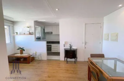Apartamento com 2 dormitórios para alugar, 50 m² por r$ 4.051,19/mês - portão - curitiba/pr