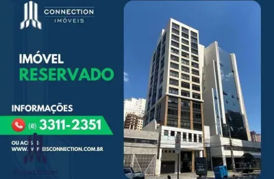 Sala para alugar, 51 m² por r$ 3.179,40/mês - água verde - curitiba/pr