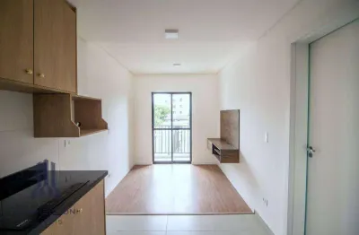 Apartamento com 1 dormitório para alugar, 31 m² por r$ 2.058,50/mês - novo mundo - curitiba/pr