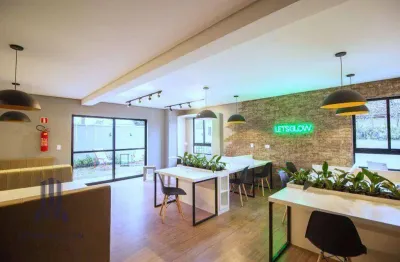 Apartamento com 1 dormitório para alugar, 31 m² por r$ 2.058,50/mês - novo mundo - curitiba/pr