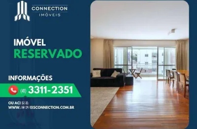Apartamento com 3 dormitórios para alugar, 145 m² por r$ 6.959,81/mês - vila izabel - curitiba/pr