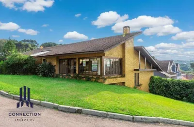 Casa com 4 dormitórios para alugar, 275 m² por r$ 12.720,07/mês - santa felicidade - curitiba/pr