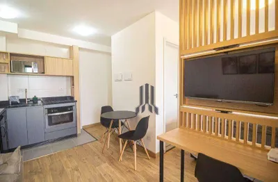 Apartamento com 1 dormitório para alugar, 26 m² por r$ 2.574,00/mês - centro - curitiba/pr